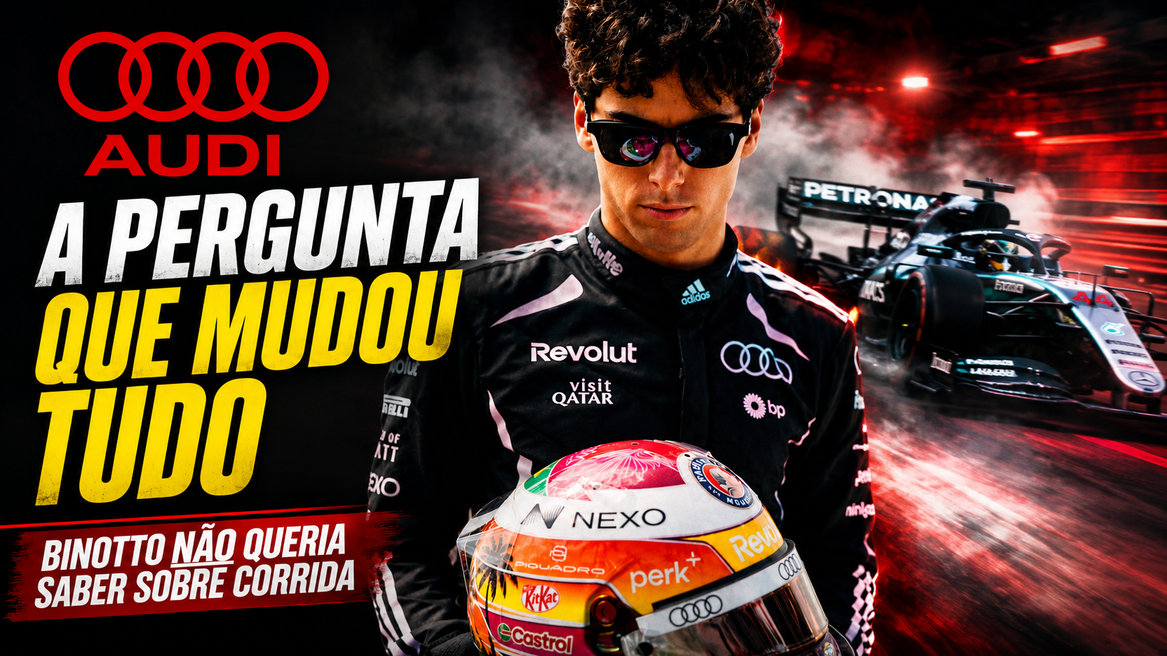 Audi e Gabriel Bortoleto