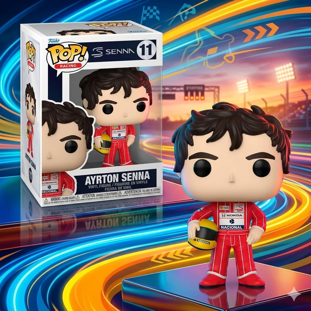 Boneco Funko Pop Ayrton Senna