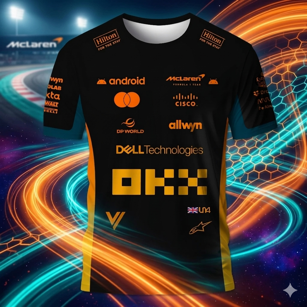 Camiseta Dryfit Mclaren 2024