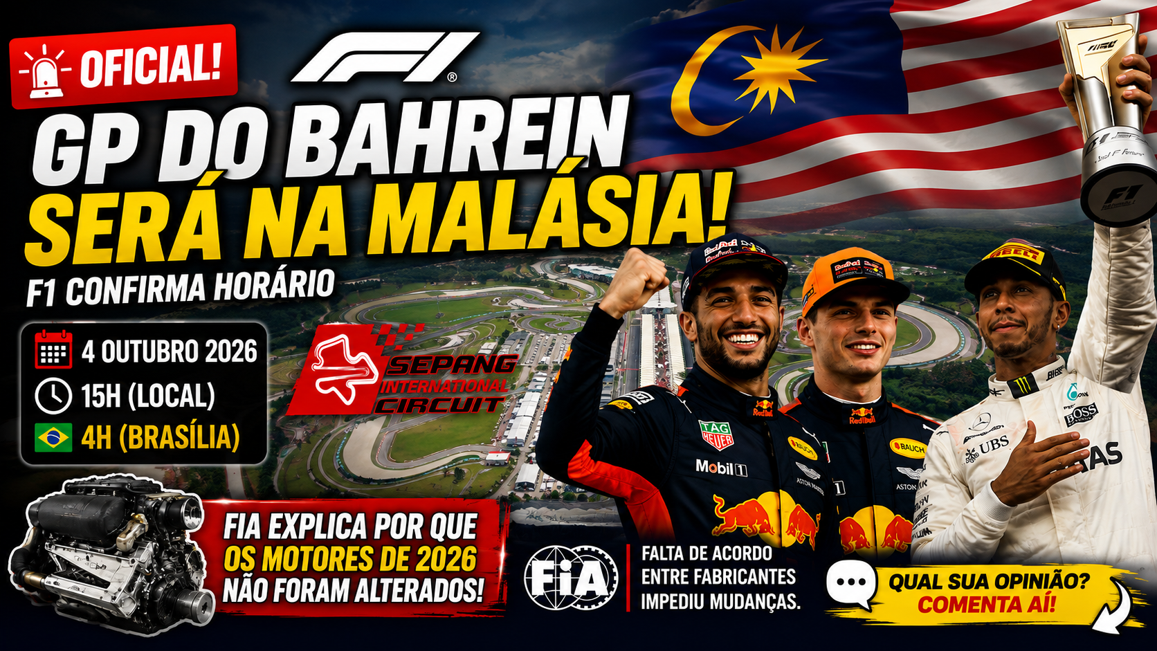 GP do Bahrein Sepang Malásia
