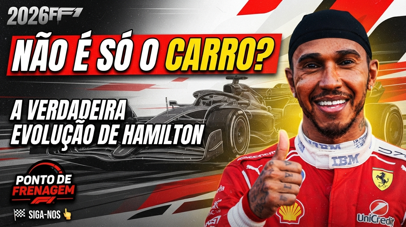 Hamilton mudanças Ferrari