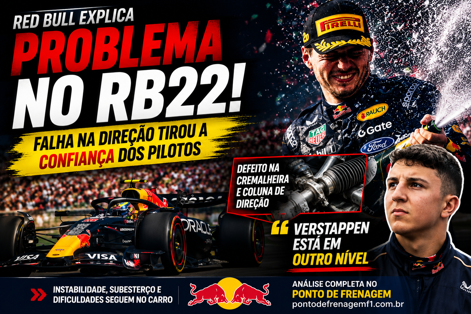 Red Bull Problema RB22 Verstappen