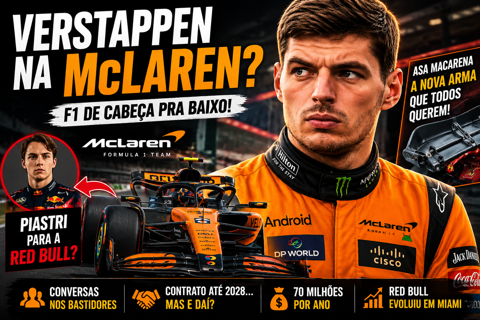 Verstappen na McLaren