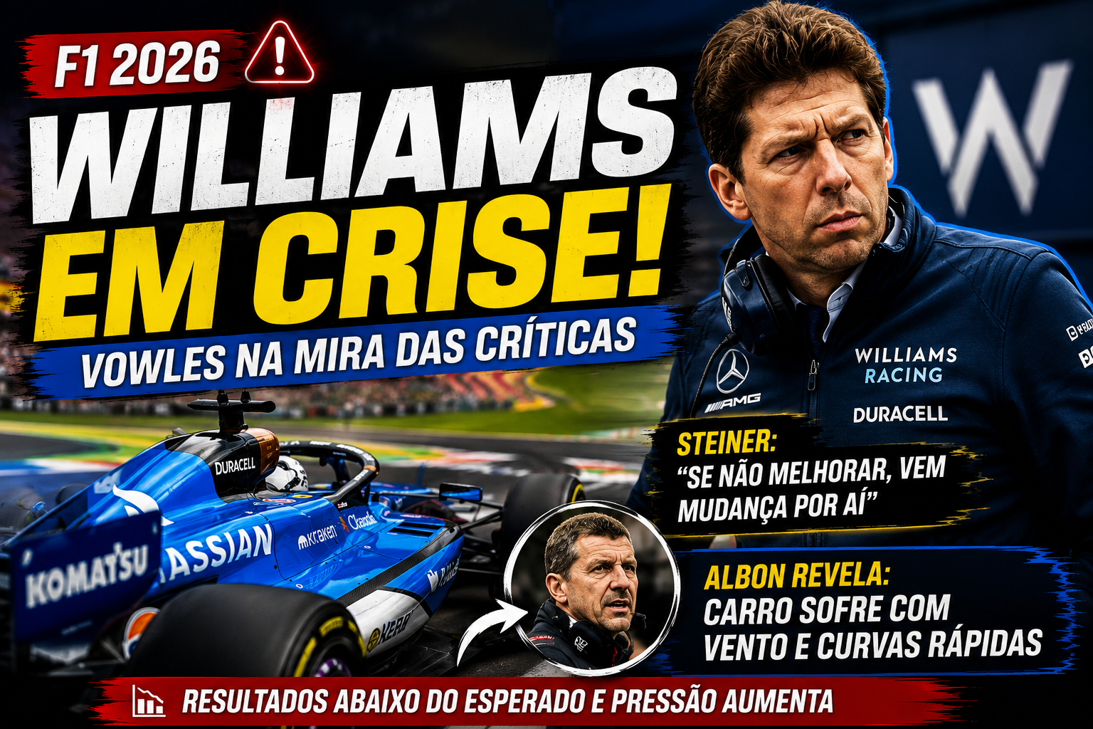 Williams Crise James Vowles